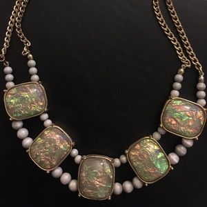 Beaded mermaid necklace